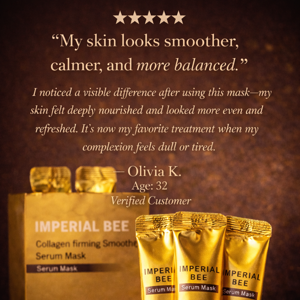Auravén Imperial Bee Collagen Firming Serum Mask